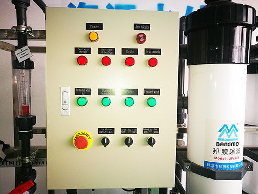 traitement de l'eau commercial de systèmes d'ultra-filtration 2.2KW 10TPH
