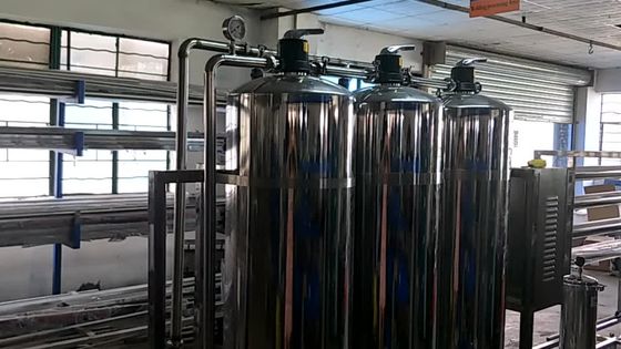 99,99% traitement de l'eau de systèmes d'ultra-filtration, usine 2000 de RO de lph de filtre de FRP