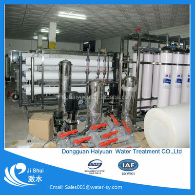 traitement de l'eau de système de 380V uF, système d'osmose d'inversion avec Remineralization