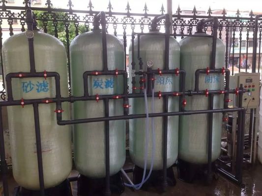 Efficacité désionisée de rejet de l'usine 99,7% de RO d'EDI Water Treatment System