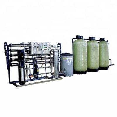 Circuit du refroidissement 600KG désionisé par laboratoire, installation de traitement de l'eau de déminéralisation de FRP