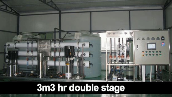 99,7% usine de dessalement d'usine de RO d'osmose d'inversion de rejet 25m3hr