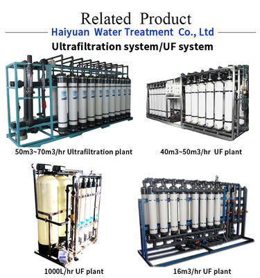 traitement des eaux résiduaires de l'ultra-filtration 380V, équipement de station d'épuration