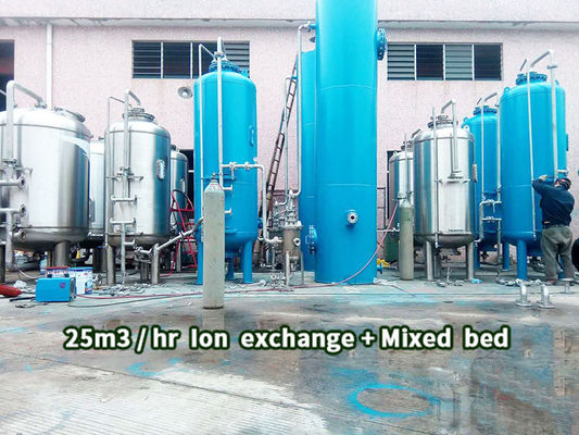 Le tuyau Ion Exchange Ro Plant, le système GV d'UPVC de filtre d'eau de Di a approuvé