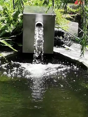 Acier inoxydable extérieur Koi Pond Water Circulation System 2000LPH