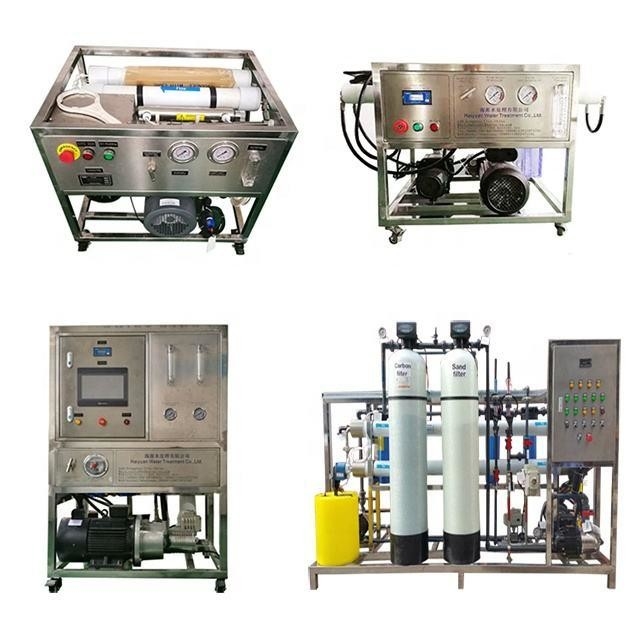 12V 24V Solar Voilier Watermaker Désalination de l'eau de mer Bateau Portable Petite maison Marine Watermaker