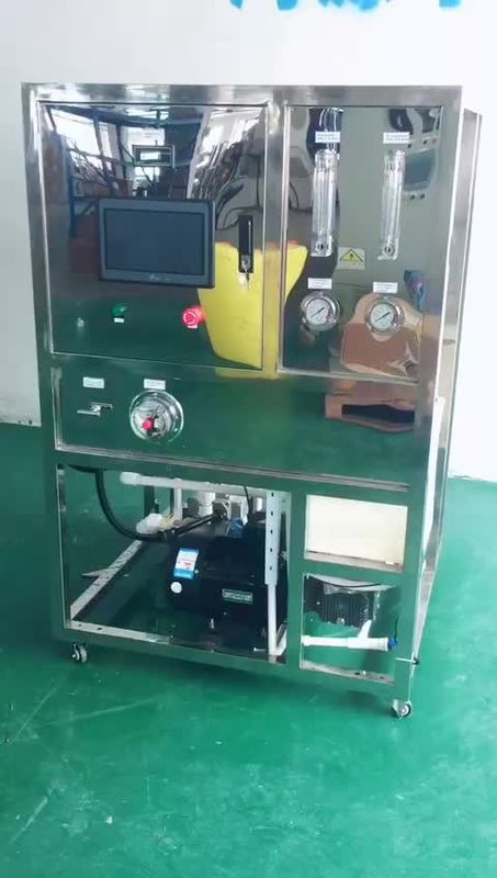 système de filtre d'usine d'osmose d'inversion de l'eau de mer 600ppm équipé du PLC