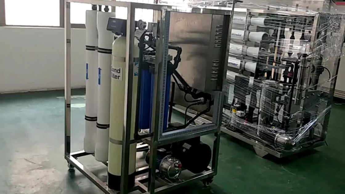 l'usine de purification d'eau de la mer 250L/Hour, 5micron pp filtrent le tamis d'eau de mer