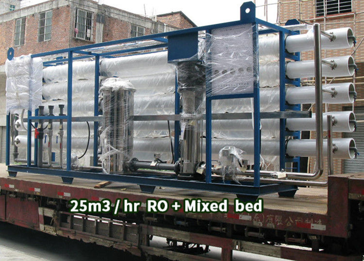 10000L/Hour Ion Exchange Water Purification Di Filter alimentant l'eau non traitée