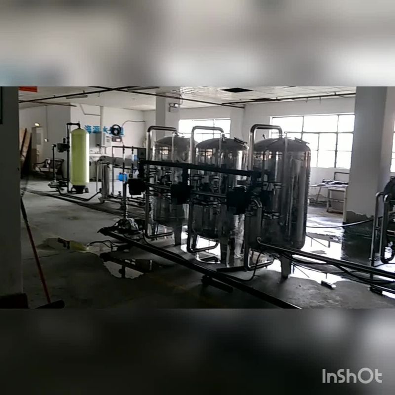 Installation de filtration de l'eau de RO de 35000 page par minute, installation de traitement de l'eau industrielle du RO 460VAC