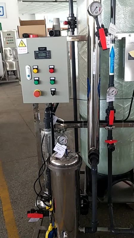 Pression d'échange ionique industrielle 220V de barre du filtre d'eau de résine 10-15