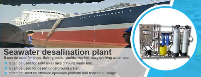 Épurateur d'eau salée/usine de dessalement pour le traitement d'eau de mer sur la terre
