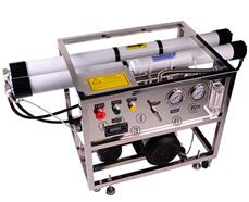 Eau salée épurée commerciale d'eau de la mer 250LPH à la machine d'eau potable