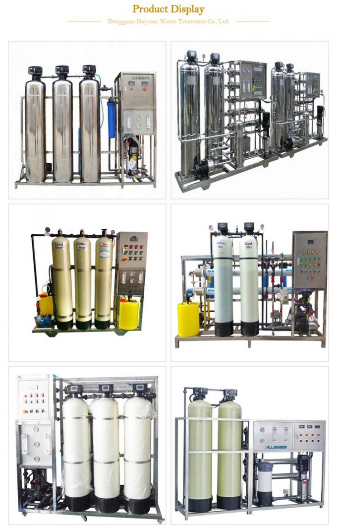 Eau salée épurée commerciale d'eau de la mer 250LPH à la machine d'eau potable