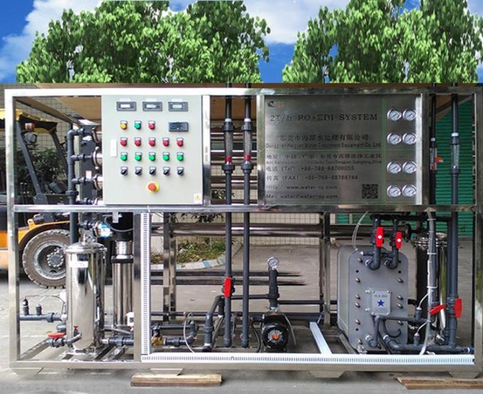 Deionizer de traitement de l'eau du traitement de l'eau de module d'EDI EDI électro